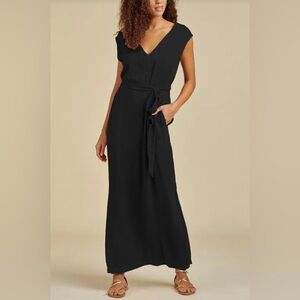 SPLENDID Evian Maxi Dress Women's Size S Black